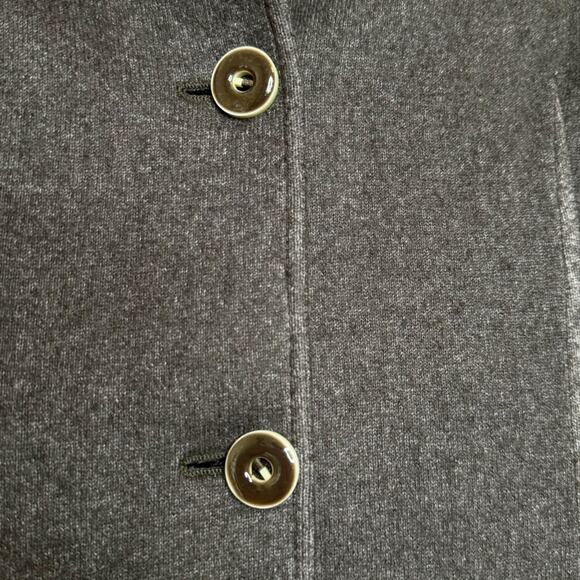 Lanficio Colombo Cashmere Silk Kate Blazer Chocolate Brown Size M - Picture 5 of 12